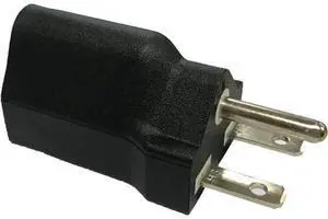 US Plug Adapter 120V to 240V Black Plug Converter Electrical Converter 6-15P to 5-15R Power Plug Adapter 3 Prong Electrical Converter (1 PC) US Plug Adapter 120V to 240V Black Plug Converter Electrical Converter 6-15P to 5-15R Power Plug Adapter 3 Prong Electrical Converter (1 PC)