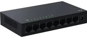 SODOLA 8 Port Gigabit Ethernet Switch|Desktop/Wall-Mount|Plug & Play| Fanless |Metal Housing|Fanless Design|Desktop Ethernet Splitter|Quiet Unmanaged Network Switch SODOLA 8 Port Gigabit Ethernet Switch|Desktop/Wall-Mount|Plug & Play| Fanless |Metal Housing|Fanless Design|Desktop Ethernet Splitter|Quiet Unmanaged Network Switch