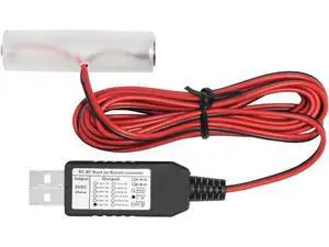 USB Power Converter DC Buck Boost Battery Eliminator Replace 1 to 4pcs 1.5V 3V 4.5V 6V AA AAA Connect(1-AA 1.5V) USB Power Converter DC Buck Boost Battery Eliminator Replace 1 to 4pcs 1.5V 3V 4.5V 6V AA AAA Connect(1-AA 1.5V)