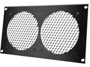 AC Infinity Ventilation Grille, for PC Computer AV Electronic Cabinets, Also mounts Two 120mm Fans AC Infinity Ventilation Grille, for PC Computer AV Electronic Cabinets, Also mounts Two 120mm Fans