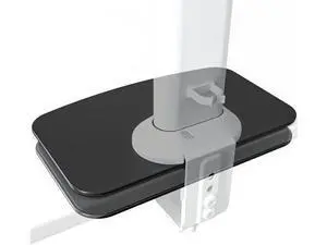 Hemudu Monitor Mount Reinforcement Plate for Thin, Glass and Other Fragile Tabletop, Universal Steel Bracket Plate Fits Most Monitor Stand C Clamp Installation HD05B-001 Hemudu Monitor Mount Reinforcement Plate for Thin, Glass and Other Fragile Tabletop, Universal Steel Bracket Plate Fits Most Monitor Stand C Clamp Installation HD05B-001