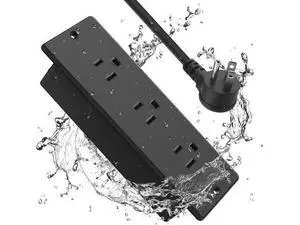 Conference Recessed Power Strip Socket Waterproof,Conference Table Power Strip,Waterproof Furniture Recessed Power Strip,Flush Mount Power Strip with 3 Outlets,6ft Extension Cord with Flat Plug Black Conference Recessed Power Strip Socket Waterproof,Conference Table Power Strip,Waterproof Furniture Recessed Power Strip,Flush Mount Power Strip with 3 Outlets,6ft Extension Cord with Flat Plug Black