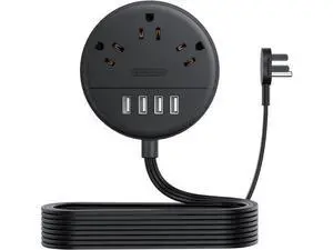 Flat Extension Cord 10 ft, NTONPOWER Ultra Thin Flat Plug Power Strip with 4 USB Ports & 3 Outlets, Wall Mountable, Desktop Power Strip, Compact for Home Office, Travel, Dorm Room Essentials, Black Flat Extension Cord 10 ft, NTONPOWER Ultra Thin Flat Plug Power Strip with 4 USB Ports & 3 Outlets, Wall Mountable, Desktop Power Strip, Compact for Home Office, Travel, Dorm Room Essentials, Black