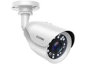 ZOSI 2MP 1080p HD Security Camera Outdoor Indoor 1920TVL (Hybrid 4-in-1 HD-CVI/TVI/AHD/960H Analog CVBS),24PCS LEDs,80ft Night Vision, 90°View Angle, Weatherproof Surveillance CCTV Bullet Camera ZOSI 2MP 1080p HD Security Camera Outdoor Indoor 1920TVL (Hybrid 4-in-1 HD-CVI/TVI/AHD/960H Analog CVBS),24PCS LEDs,80ft Night Vision, 90°View Angle, Weatherproof Surveillance CCTV Bullet Camera