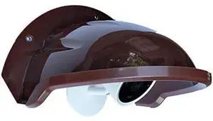 Universal Sunshade Rainshade Camera Cover Shield for Outdoor Nest/Nest IQ Camera - Coffee Universal Sunshade Rainshade Camera Cover Shield for Outdoor Nest/Nest IQ Camera - Coffee
