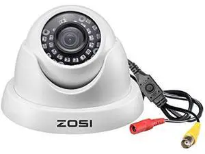 ZOSI 1080P FULL HD 4-in-1 TVI/CVI/AHD/CVBS Security Camera 1920TVL Outdoor Indoor Day Night Surveillance CCTV Dome Camera for HD-TVI, AHD, CVI, and CVBS/960H Analog DVR System(White) ZOSI 1080P FULL HD 4-in-1 TVI/CVI/AHD/CVBS Security Camera 1920TVL Outdoor Indoor Day Night Surveillance CCTV Dome Camera for HD-TVI, AHD, CVI, and CVBS/960H Analog DVR System(White)