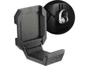 Enermax Magnetic Mounting Headset Holder with Metal Protection Foam, Provides up to 1 kg/2.2 lbs, Compatible with Computer/Gaming Headsets, Headphone of all Shapes and Sizes, EHB001 Enermax Magnetic Mounting Headset Holder with Metal Protection Foam, Provides up to 1 kg/2.2 lbs, Compatible with Computer/Gaming Headsets, Headphone of all Shapes and Sizes, EHB001