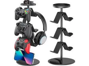 Game Controller Stand Headphone Holder, Multi Adjustable Game Controller Headset Hanger for All Universal Gaming PC Accessories, Xbox PS4 PS5 Nintendo Switch (4 Layers) Game Controller Stand Headphone Holder, Multi Adjustable Game Controller Headset Hanger for All Universal Gaming PC Accessories, Xbox PS4 PS5 Nintendo Switch (4 Layers)