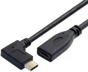chenyang CY 90 Degree Right Angled USB-C USB 3.1 Type C Male to Female Extension Data Cable for Tablet 20cm chenyang CY 90 Degree Right Angled USB-C USB 3.1 Type C Male to Female Extension Data Cable for Tablet 20cm