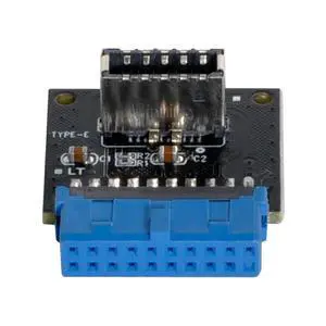 xiwai USB 3.1 Front Panel Socket Type-E to USB 3.0 20Pin Header Male Extension Adapter for Motherboard xiwai USB 3.1 Front Panel Socket Type-E to USB 3.0 20Pin Header Male Extension Adapter for Motherboard