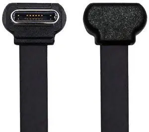 xiwai Short USB2.0 Data Cable 7.87in Ultra Slim Flat Type C 20cm Angled | USB-C Connector Male to Male 65W Fast Charge for Laptop Tablet Phone xiwai Short USB2.0 Data Cable 7.87in Ultra Slim Flat Type C 20cm Angled | USB-C Connector Male to Male 65W Fast Charge for Laptop Tablet Phone