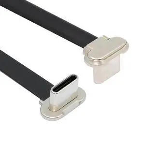 xiwai Angled Short USB-C Male to Male Fast Charging Cord Ultra Slim Flat USB2.0 Data Cable 65W Power for Laptop Tablet Phone, 2.95 inch/7.5cm Black xiwai Angled Short USB-C Male to Male Fast Charging Cord Ultra Slim Flat USB2.0 Data Cable 65W Power for Laptop Tablet Phone, 2.95 inch/7.5cm Black