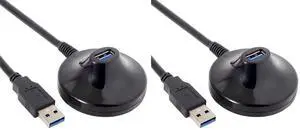 JSER xiwai 5Gbps USB 3.0 Type-A Male to Female Extension Dock Station Docking Cable 2.6ft for Phone Laptop 80cm (Pack of 2) JSER xiwai 5Gbps USB 3.0 Type-A Male to Female Extension Dock Station Docking Cable 2.6ft for Phone Laptop 80cm (Pack of 2)