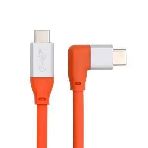 xiwai USB3.2 20Gbps Male to Male 90 Degree Left Right Angled Charging Cable Ultra Soft High Flex 100W 8K 5K 4K USB4.0 Hyper Super Flexible Cord 30cm xiwai USB3.2 20Gbps Male to Male 90 Degree Left Right Angled Charging Cable Ultra Soft High Flex 100W 8K 5K 4K USB4.0 Hyper Super Flexible Cord 30cm
