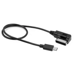 JSER Media in AMI MDI USB-C USB 3.1 Type-C Charge Adapter Cable for Car VW Audi 2014 A4 A6 Q5 Q7 JSER Media in AMI MDI USB-C USB 3.1 Type-C Charge Adapter Cable for Car VW Audi 2014 A4 A6 Q5 Q7