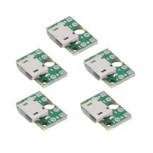 xiwai 5pcs USB2.0 Micro-B Female Receptacle Socket Connector DIY OEM with PCB Board Mounting Assembly Solder Type 480Mbps xiwai 5pcs USB2.0 Micro-B Female Receptacle Socket Connector DIY OEM with PCB Board Mounting Assembly Solder Type 480Mbps