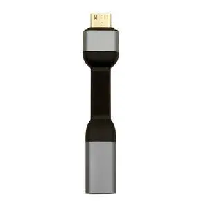 xiwai Short USB-C Type-C Female Host to Mini HDMI Male Sink Cable 8cm 4K 60hz HDTV Adapter Ultra Slim Flat Extension Cord 1080p for Tablet Phone Laptop xiwai Short USB-C Type-C Female Host to Mini HDMI Male Sink Cable 8cm 4K 60hz HDTV Adapter Ultra Slim Flat Extension Cord 1080p for Tablet Phone Laptop