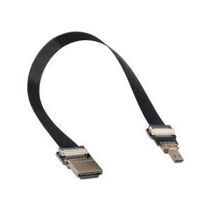 xiwai CYFPV HDMI Male to Micro HDMI Male Extension FPC Flat Cable 1080P for FPV HDTV Multicopter Aerial Photography (0.8m) xiwai CYFPV HDMI Male to Micro HDMI Male Extension FPC Flat Cable 1080P for FPV HDTV Multicopter Aerial Photography (0.8m)