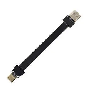 xiwai CYFPV Mini HDMI Male to HDMI Male FPC Flat Cable 1080P for FPV HDTV Multicopter Aerial Photography (0.1M) xiwai CYFPV Mini HDMI Male to HDMI Male FPC Flat Cable 1080P for FPV HDTV Multicopter Aerial Photography (0.1M)