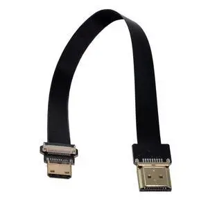 xiwai CYFPV Mini HDMI Male to HDMI Male FPC Flat Cable 1080P for FPV HDTV Multicopter Aerial Photography (0.2M) xiwai CYFPV Mini HDMI Male to HDMI Male FPC Flat Cable 1080P for FPV HDTV Multicopter Aerial Photography (0.2M)