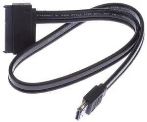 xiwai Dual Power 12V and 5V eSATAp Power USB 2.0 Combo ESATA to 22Pin SATA Cable 50cm for 2.5" 3.5" Hard Disk Drive xiwai Dual Power 12V and 5V eSATAp Power USB 2.0 Combo ESATA to 22Pin SATA Cable 50cm for 2.5" 3.5" Hard Disk Drive