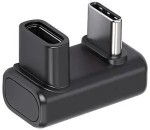 Xiwai USB5.0 80Gbps Male to Female High Speed Data USB-C Extension Adapter Opposite U Shape Back Angled with 240W 16K 8K 5K Compatible with USB4.0 Thunderbolt3/4/5 Xiwai USB5.0 80Gbps Male to Female High Speed Data USB-C Extension Adapter Opposite U Shape Back Angled with 240W 16K 8K 5K Compatible with USB4.0 Thunderbolt3/4/5
