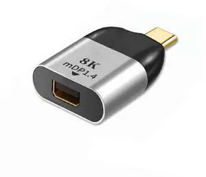 xiwai Type C to Mini DP Displayport Converter Adapter USB-C 8K 4K 2K 60hz for Tablet & Phone & Laptop xiwai Type C to Mini DP Displayport Converter Adapter USB-C 8K 4K 2K 60hz for Tablet & Phone & Laptop