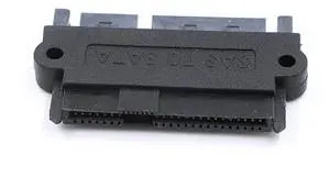 Xiwai SFF-8482 Connector SAS 22 Pin to 7 Pin + 15 Pin SATA Hard Disk Drive Raid Adapter with 15 Pin Power Port Xiwai SFF-8482 Connector SAS 22 Pin to 7 Pin + 15 Pin SATA Hard Disk Drive Raid Adapter with 15 Pin Power Port