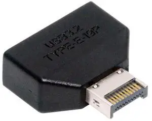 Xiwai Type-E Key-A to 20Pin Header 10Gbps Overmold IDC Socket USB 3.1 Front Panel Header to USB 3.0 19Pin Extension Connector Adapter with CH334P Xiwai Type-E Key-A to 20Pin Header 10Gbps Overmold IDC Socket USB 3.1 Front Panel Header to USB 3.0 19Pin Extension Connector Adapter with CH334P
