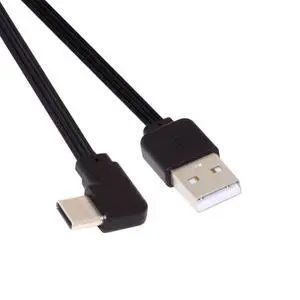 xiwai USB 2.0 Male to USB-C Type-C Left Right Angled 90 Degree Data Flat Slim FPC Cable for FPV & Disk & Phone xiwai USB 2.0 Male to USB-C Type-C Left Right Angled 90 Degree Data Flat Slim FPC Cable for FPV & Disk & Phone