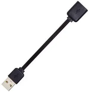 xiwai 13cm USB 2.0 Type-A Male to Type-A Male Female Data Flat Slim FPC Cable for FPV & Disk & Phone xiwai 13cm USB 2.0 Type-A Male to Type-A Male Female Data Flat Slim FPC Cable for FPV & Disk & Phone