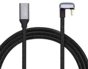 xiwai USB 3.1 USB-C Type C Male to Female Cable 10Gbps Data Transfer, 100W PD Charging Cord 4K 60Hz Video Monitor Cable Opposite U Shape Back Angled with Sleeve for Laptop, Chromebook 2.0M xiwai USB 3.1 USB-C Type C Male to Female Cable 10Gbps Data Transfer, 100W PD Charging Cord 4K 60Hz Video Monitor Cable Opposite U Shape Back Angled with Sleeve for Laptop, Chromebook 2.0M