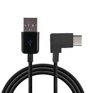 JSER 100cm Right Angled USB 3.1 Type C USB-C to USB 2.0 Cable 90 Degree Connector Compatible for Tablet & Mobile Phone JSER 100cm Right Angled USB 3.1 Type C USB-C to USB 2.0 Cable 90 Degree Connector Compatible for Tablet & Mobile Phone