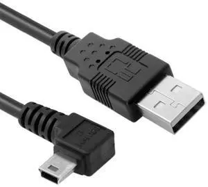JSER Mini USB B Type 5pin Male Right Angled 90 Degree to USB 2.0 Male Data Cable with Ferrite 3.0m (300cm) JSER Mini USB B Type 5pin Male Right Angled 90 Degree to USB 2.0 Male Data Cable with Ferrite 3.0m (300cm)