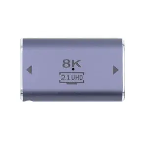 xiwai HDMI 2.1 Female to HDMI Female UHD Extension Gold Converter Adapter Support 8K 60hz HDTV xiwai HDMI 2.1 Female to HDMI Female UHD Extension Gold Converter Adapter Support 8K 60hz HDTV