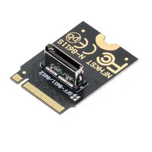 xiwai PCI-E4.0 67 Pin M.2 2230 M-Key Male to Oculink SFF-8612 SFF-8611 Female Vertical Host Adapter for NVME U.2 SSD eGPU xiwai PCI-E4.0 67 Pin M.2 2230 M-Key Male to Oculink SFF-8612 SFF-8611 Female Vertical Host Adapter for NVME U.2 SSD eGPU