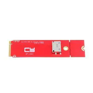 xiwai PCI-E 3.0 PCI-Express 4.0 NVME M.2 M-Key to Oculink SFF-8612 SFF-8611 Host Adapter for PCIe U.2 eGPU SSD 2260 2280 xiwai PCI-E 3.0 PCI-Express 4.0 NVME M.2 M-Key to Oculink SFF-8612 SFF-8611 Host Adapter for PCIe U.2 eGPU SSD 2260 2280