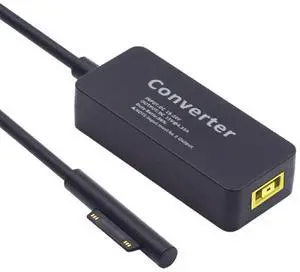 xiwai Charge Cable 65W 20V 15V-24V Rectangle Power to Surface Pro3 Pro4 Pro5 Pro6 Pro7 Pro8 Pro9 Book Pro Compatible for Thinpad X1 xiwai Charge Cable 65W 20V 15V-24V Rectangle Power to Surface Pro3 Pro4 Pro5 Pro6 Pro7 Pro8 Pro9 Book Pro Compatible for Thinpad X1