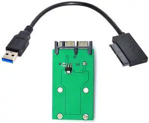 xiwai USB 3.0 to mSATA 50Pin SSD & 1.8" Micro SATA 7+9 16pin Adapter Add on Cards PCBA xiwai USB 3.0 to mSATA 50Pin SSD & 1.8" Micro SATA 7+9 16pin Adapter Add on Cards PCBA