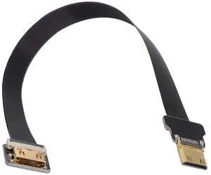 xiwai CYFPV Mini HDMI Male to Mini HDMI Female Extension FPC Flat Cable 1080P for FPV HDTV Multicopter Aerial Photography (0.2m) xiwai CYFPV Mini HDMI Male to Mini HDMI Female Extension FPC Flat Cable 1080P for FPV HDTV Multicopter Aerial Photography (0.2m)