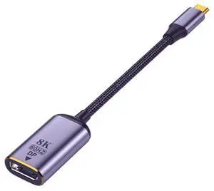 xiwai USB4 USB-C Type-C Source to Displayport DP Female Cable Display 8K 60HZ UHD 4K Monitor Displays xiwai USB4 USB-C Type-C Source to Displayport DP Female Cable Display 8K 60HZ UHD 4K Monitor Displays