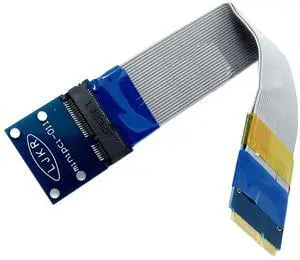 chenyang Flexible Mini PCI Express PCI-e Mini Card Extender 52pin Male to Female Extension FFC Cable for SSD LAN Card chenyang Flexible Mini PCI Express PCI-e Mini Card Extender 52pin Male to Female Extension FFC Cable for SSD LAN Card