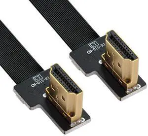 CYFPV HDMI Male to Male FPC Flat Extension Cable for Camera HDTV Multicopter Aerial Photography 90 Degree Right Angled 0.2M CYFPV HDMI Male to Male FPC Flat Extension Cable for Camera HDTV Multicopter Aerial Photography 90 Degree Right Angled 0.2M