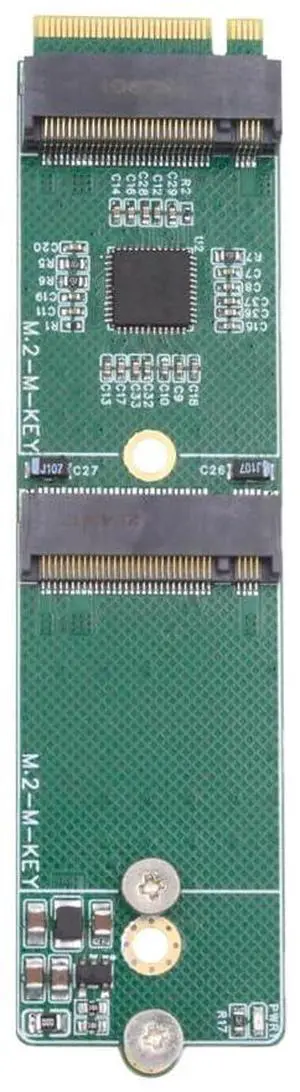 xiwai NGFF NVME Riser Card M-Key to Dual Ports Key-M M.2 NGFF NVME SSD Adapter PCIE Packet Switch Compatible with NAS Industrial Control Motherboard xiwai NGFF NVME Riser Card M-Key to Dual Ports Key-M M.2 NGFF NVME SSD Adapter PCIE Packet Switch Compatible with NAS Industrial Control Motherboard