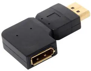 xiwai DisplayPort Left Angled 90 Degree Male to Female Extension Adapter High Speed for Monitors, Projectors xiwai DisplayPort Left Angled 90 Degree Male to Female Extension Adapter High Speed for Monitors, Projectors