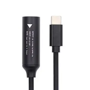 xiwai USB-C Type-C to DC Input Power Cable Plug Charge Cord for Laptop Phone PD9V 15V 20V (DC Jack 3.5x1.35mm) xiwai USB-C Type-C to DC Input Power Cable Plug Charge Cord for Laptop Phone PD9V 15V 20V (DC Jack 3.5x1.35mm)
