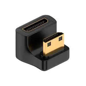 xiwai 360-Degree Up Angled U-Shaped Mini HDMI 1.4 Male to Mini Female HDMI switches Adapter Converter for Laptop Tablet Gaming Home Theater xiwai 360-Degree Up Angled U-Shaped Mini HDMI 1.4 Male to Mini Female HDMI switches Adapter Converter for Laptop Tablet Gaming Home Theater