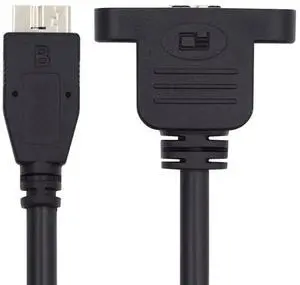 xiwai USB 3.0 Micro Male to Micro Type-B 3.0 Female Extension Data Sync Cable 5Gbps Screw Mount Type xiwai USB 3.0 Micro Male to Micro Type-B 3.0 Female Extension Data Sync Cable 5Gbps Screw Mount Type