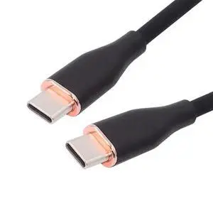 xiwai Type C 65W Colored Black USB-C 480Mbps Type-C Male to Male Charge Cable Ultra Soft Liquid Silicone High Flex Hyper Super Flexible Cord 200cm xiwai Type C 65W Colored Black USB-C 480Mbps Type-C Male to Male Charge Cable Ultra Soft Liquid Silicone High Flex Hyper Super Flexible Cord 200cm