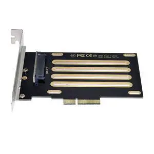 xiwai PCI-E 3.0 x4 Lane to U.2 U2 Kit SFF-8639 Host Adapter for Intel Motherboard & 750 NVMe PCIe SSD xiwai PCI-E 3.0 x4 Lane to U.2 U2 Kit SFF-8639 Host Adapter for Intel Motherboard & 750 NVMe PCIe SSD